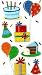 EK Success Jolee's Dimensional Stickers, Birthday Celebration