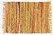 Sturbridge Country Rag Rug in Mustard 30