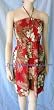 Tube Dress-Palm Maroon