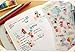 Marrywindix Tech 6 Sheets Decorative Scrapbooking Craft Sticker Diary Album Sticker Adhesive