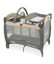 Contour Electra Bassinette and Travel cot - Autumn (Green/Brown)