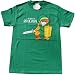 Nintendo Zelda Kneeling W/ A Sword T Shirt Licensed, Adult - 2xlarge