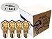 Edison Light Bulb - 40W A19 Quad Loop Filament bulb - Vintage - 4-Pack - Shmeer Lighting