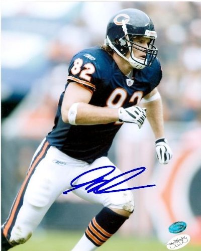 Greg Olsen Autographed/Hand Signed 8x10 Photo (Chicago Bears) JSA