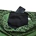 THAI HIPPIE BAG Elephant Sling Crossbody Bag Shoulder Bag Purse Thai Top Zip Handmade Green Color