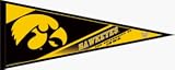 Iowa Hawkeyes Pennant (College)
