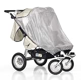 Trends For Kids Double Sun Cover for Twinner Twist Duo - Silver