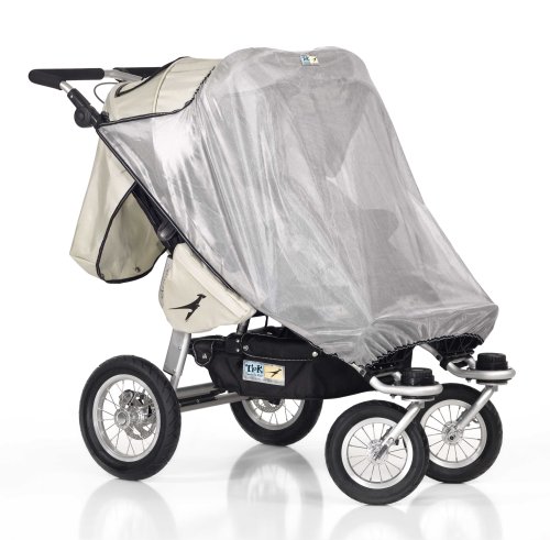 Trends For Kids Double Sun Cover for Twinner Twist Duo, Silver