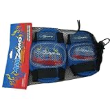 Kidzamo Elbow/Knee Pad Set, Flame Design