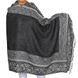 Jamavar Shawl Wool Jacquard Design 80 x 40 inches