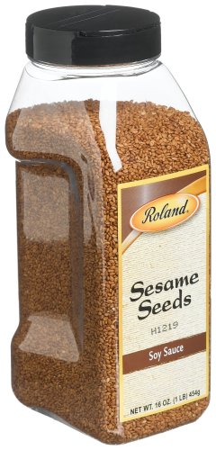 Roland Sesame Seeds, Soy Sauce, 16-Ounce Units (Pack of 2)