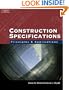 Construction Specifications: Principles and Applications