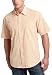 Short Shorts - Timberland Men's Poplin Plaid Short Sleeve Shirt,Dense Orange,Small