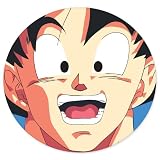 Dragon Ball Z Son Goku car bumper sticker decal 4" x 4"
