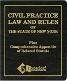 related product Civil Practice Law & Rules Plus Appendix: NYS Certified