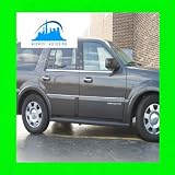 2003-2006 LINCOLN NAVIGATOR PRECUT CHROME SIDE DOOR TRIM MOLDINGS 4PC 2004 2005 03 04... 