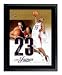 Upper Deck LeBron James Autographed NBA Jersey Numbers Piece
