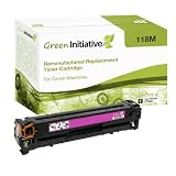 Green Initiative Remanufactured Magenta Laser Toner Cartridge for Canon 118M