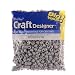 Pony Beads, Gray OP, 6 x 9mm, 720pc Pkg