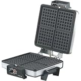 Kitchen & Housewares : Farberware FWB275 Millennium Reversible 4-Slice Waffle Maker and Griddle