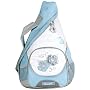 American Princess Flowers on Soft Color Messenger Cross Body Outdoor Biking Backpack - 3 Color Options