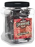 Jack Link's Smokehouse Beef Jerky Medallions, Hot, 80-Count Jar