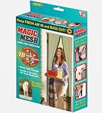 Magic Bug Mesh Hands-Free Screen Door