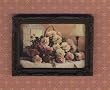 Dollhouse Artwork Framed Print of a Painting of Roses