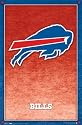Buffalo Bills (New Logo) Sports Poster Print - 24" X 36"