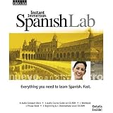 Spanish Language Lab - 8 Spanish Audio Lesson CDs, 2 Spanish Software Lessons CDs, Spanish WorkBook and Spanish Phrase Book