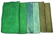 Real Clean Microfiber Total Care Kit-6 Towels 16"X16" Assorted Colors
