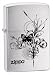Zippo Logo Pocket Lighter with Butterfly
