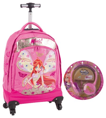 Auguri Preziosi -Winx-Zaino Trolley Deluxe con Supergadget