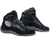 Sidi Doha Men's On-Road Motorcycle Boots - Color: Black, Size: 10