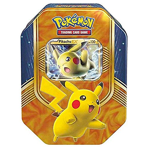Pokemon TCG: Fall Battle Heart Tin Pikachu EX