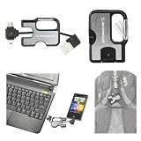 SCOSCHE キーチェーンチャージケーブル for Micro & Mini USB USBMM3