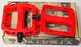 Odyssey L.E. Fluorescent Red Aluminum Loose Ball Cielencki Trail Mix Pedal