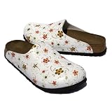Birkenstock Provence Flower Sea White by Birkenstock