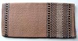 MAYATEX 36X34 Bar 8 Wool Blanket Fawn Caramel Black