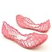 MIA Women's Jelly Bean Flat,Raspberry,8 M US