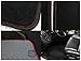 Spec-D Tuning 4PC Black Carpet Floor Mats w/Red Stitching Compatible with 2002-2006 Acura RSX DC Front + Rear