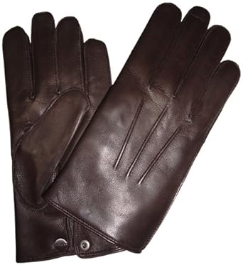mens coach leather gloves