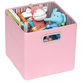 from JJ Cole JJ Cole Storage Box Tall (pink Stripe) (Model DTPS)