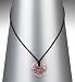 Autograph Scatter Heart Pendant Necklace Made with CRYSTALLIZED8482 Swarovski Elements