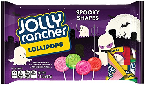 Jolly Rancher Lollipops Spooky Shapes, 9.10 oz