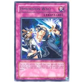 YuGiOh! Cybernetic Revolution 1st Edition # CRV-EN059 Dimension Wall - Rare - Single YuGiOh! Card in Protective Sleeve