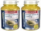 SimplySupplements Premium Quality Omega 3 1000mg|Pharmaceutical Grade|360 Capsules in total