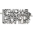 14K White Gold St. Michael Lapel Pin