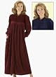 Long Zip-Front Robe