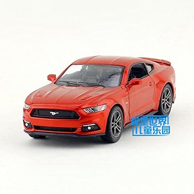 1:38 Ford 2015 Mustang GT Alloy Diecast Car Model Toy Vehicles B2942 dark red